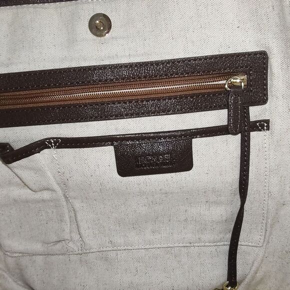 Michael Kors woven straw tote EUC - Picture 8 of 9